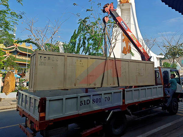 Cao Khoa vừa lắp máy in quảng cáo CK JET 3m2 đầu Konica 512i 565