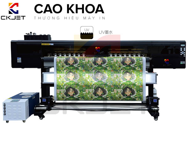 Máy In UV CK-JET EP1804UI 4 Đầu Phun Epson I3200 Giá Tốt